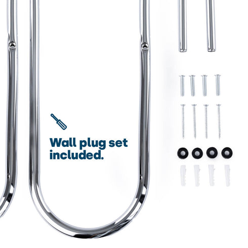 Wall-mounted Towel Holder - Chrome